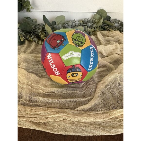 5” Chuggington Soft Ball Train Engines Herschend 3234779 Soccer Style Brewster‎ - Picture 1 of 6